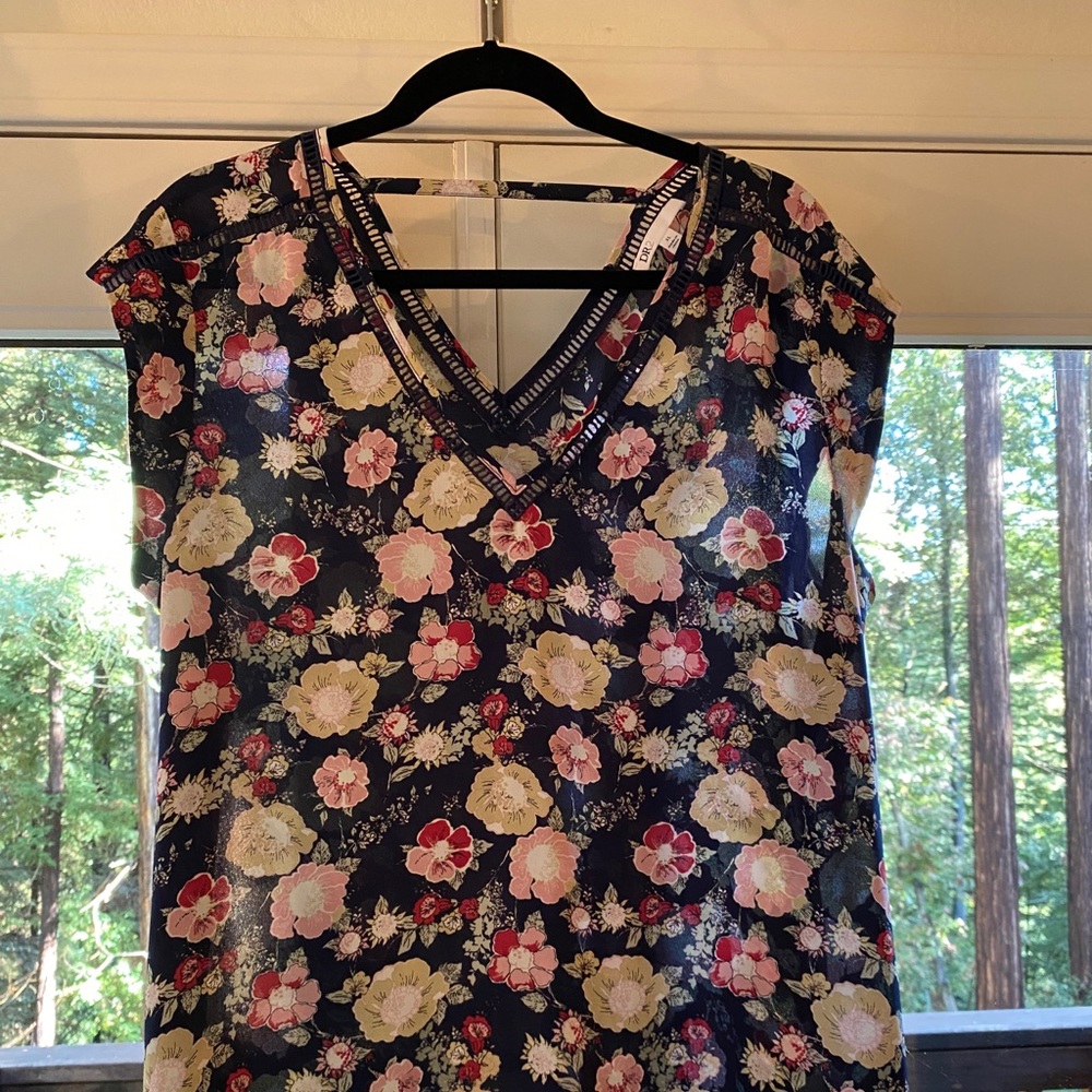 Floral blouse